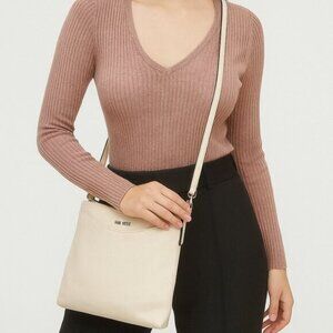 Nine West Cream Women's Crossbody Bag Shoulder Bag Medium